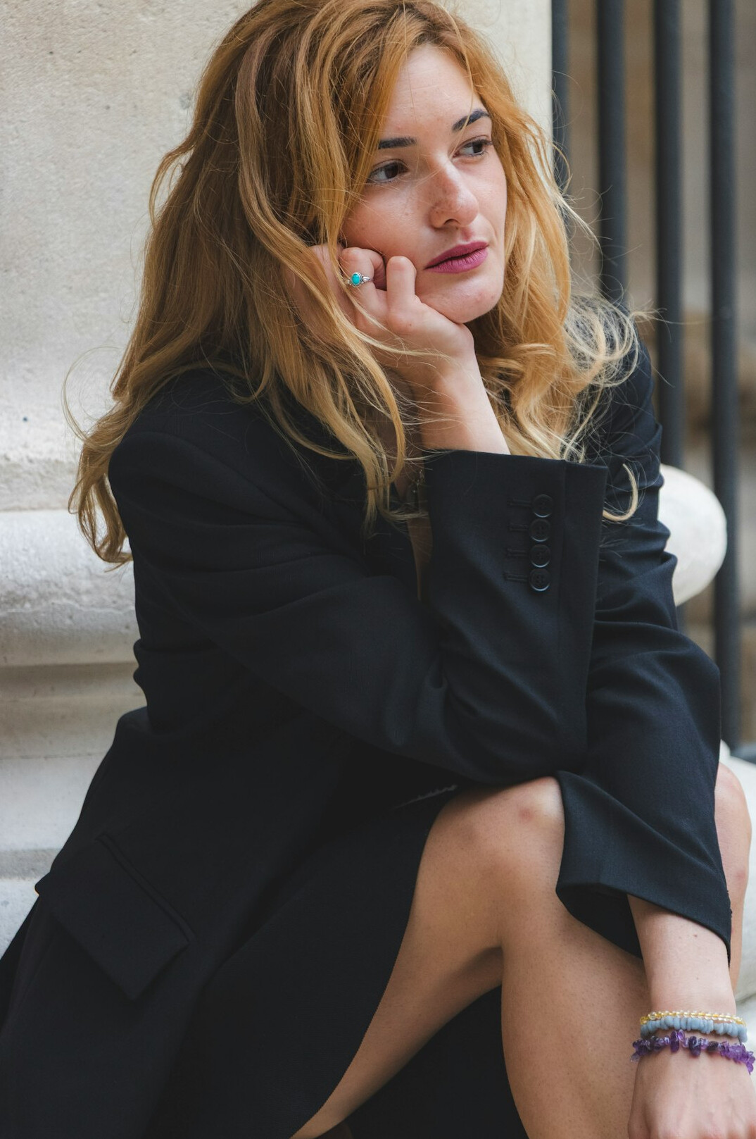 Portrait of a smiling professional woman in a blazer